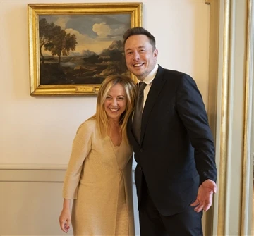Musk se reúne con el primer ministro italiano