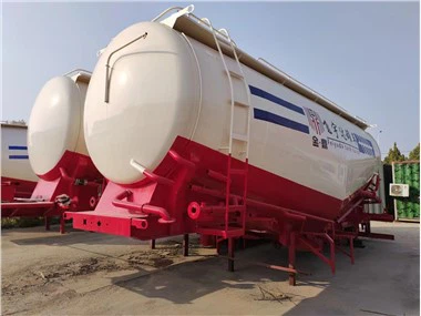 3 Eje 45 Cbm 60 Ton Bulker Cemento Remolque cisterna a la venta
