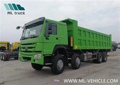 Sinotruk HOWO Venta caliente Dr Congo 8X4 Camión volquete minero confiable