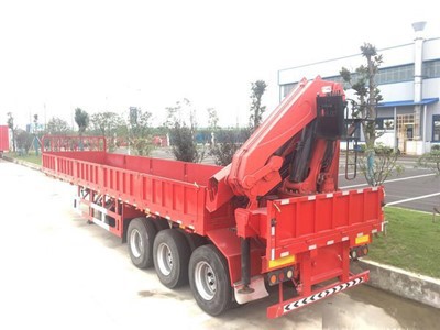 Semirremolque montado en camión